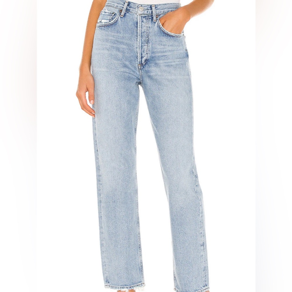 Woman’s Agolde 90s Light Blue Jeans